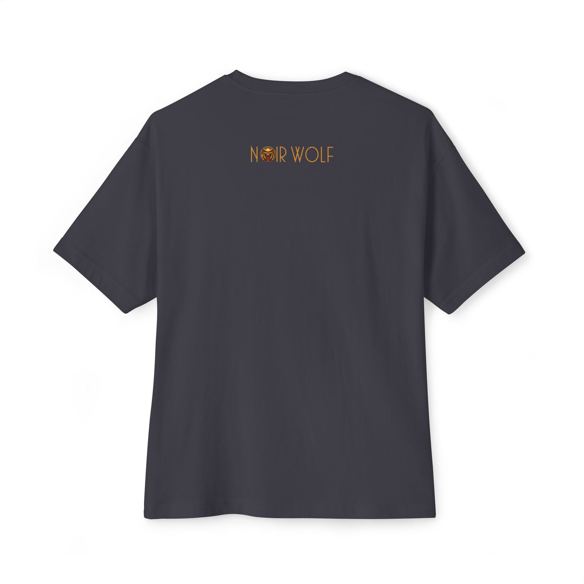 Unisex Oversized Boxy Tee De Opulence by Noir Wolf the style of grace