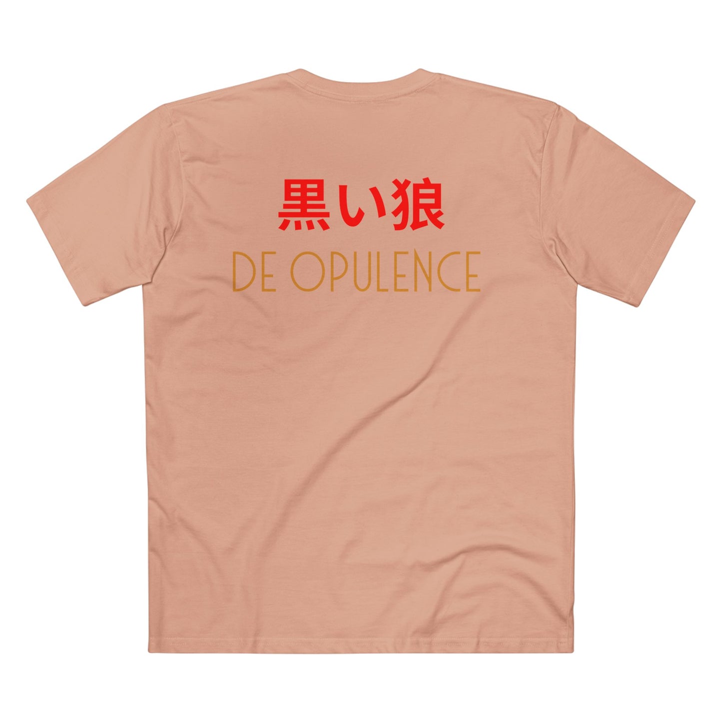 Men's Staple Tee De Opulence By Noir Wolf
