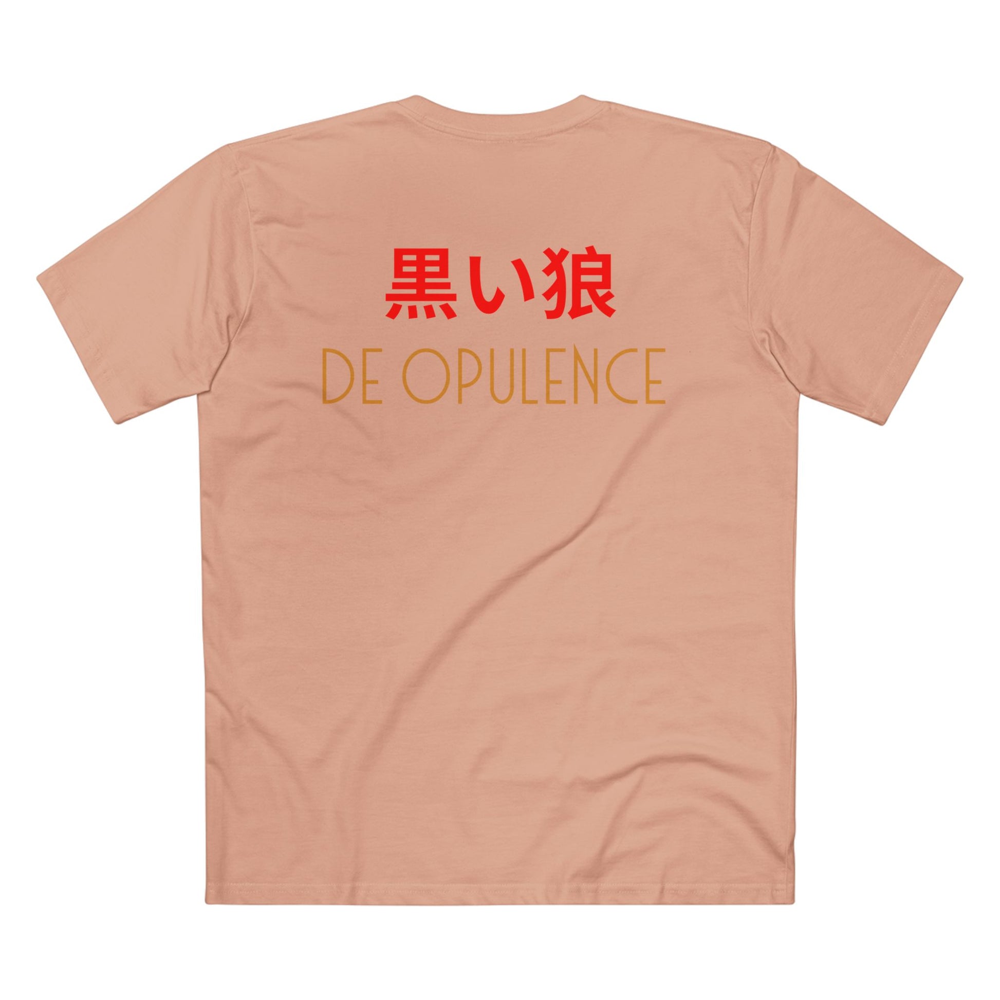 Men's Staple Tee De Opulence By Noir Wolf