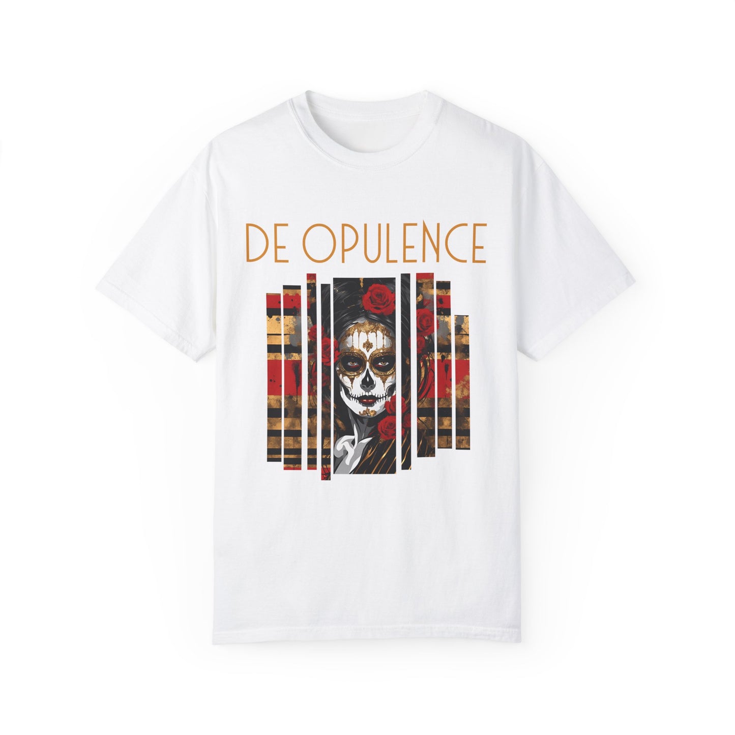 Unisex Garment-Dyed T-shirt  De Opulence by Noir Wolf