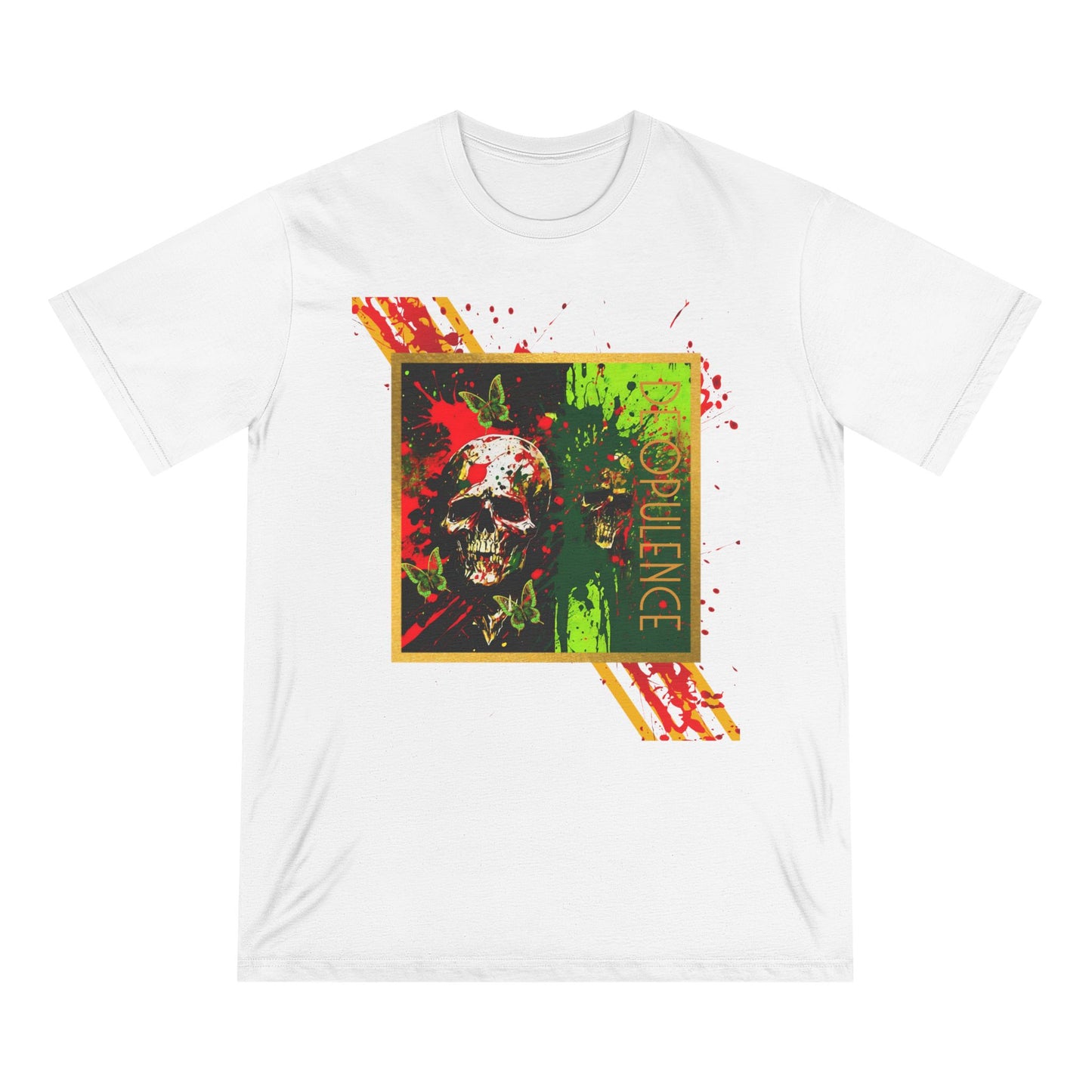Artistic Statement Organic T-Shirt - 'Opulence' & 'Noir Wolf' Graphic Tee
