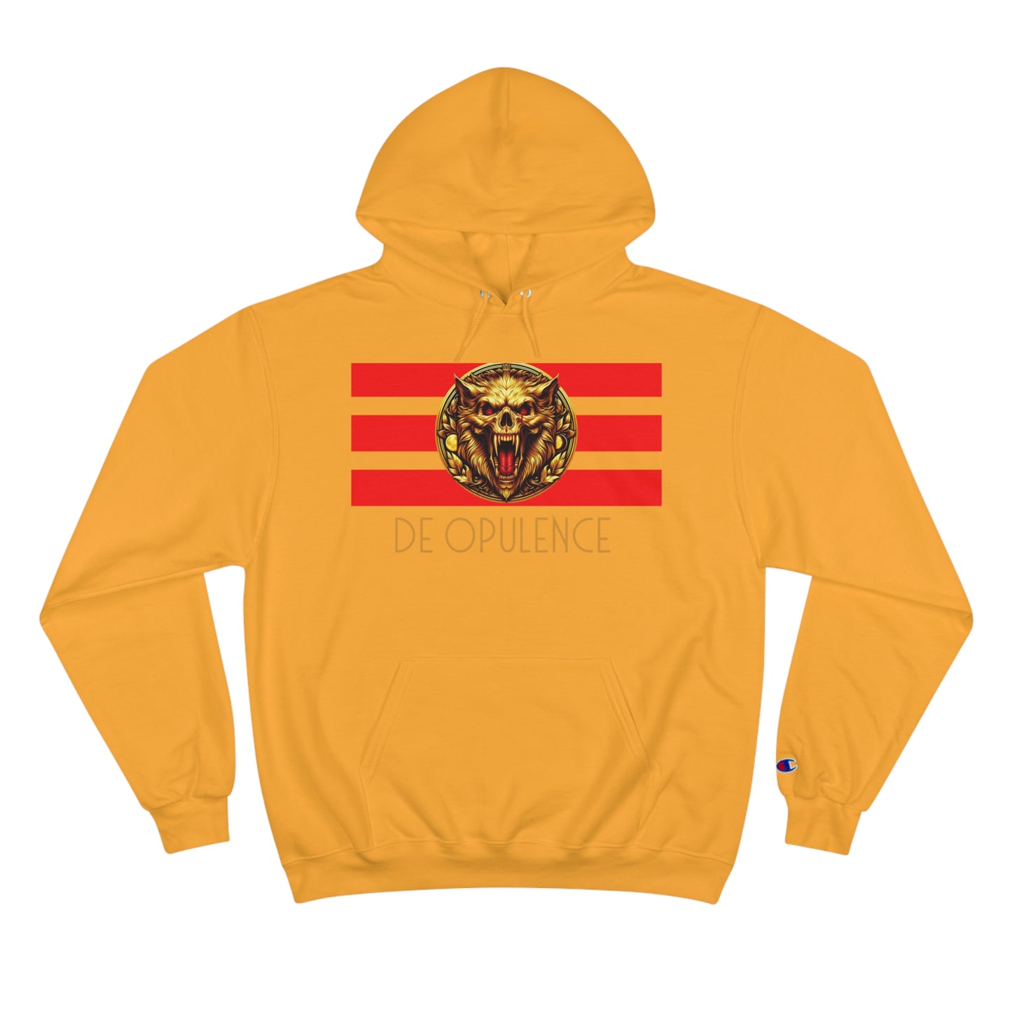 Champion Hoodie De Opulence by Noir Wolf Gold