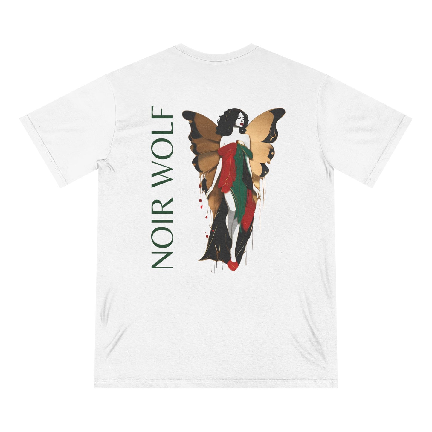 Skull & Butterfly Graphic Tee - Edgy Fashion for Bold Individuals De Opulence By Noir Wolf