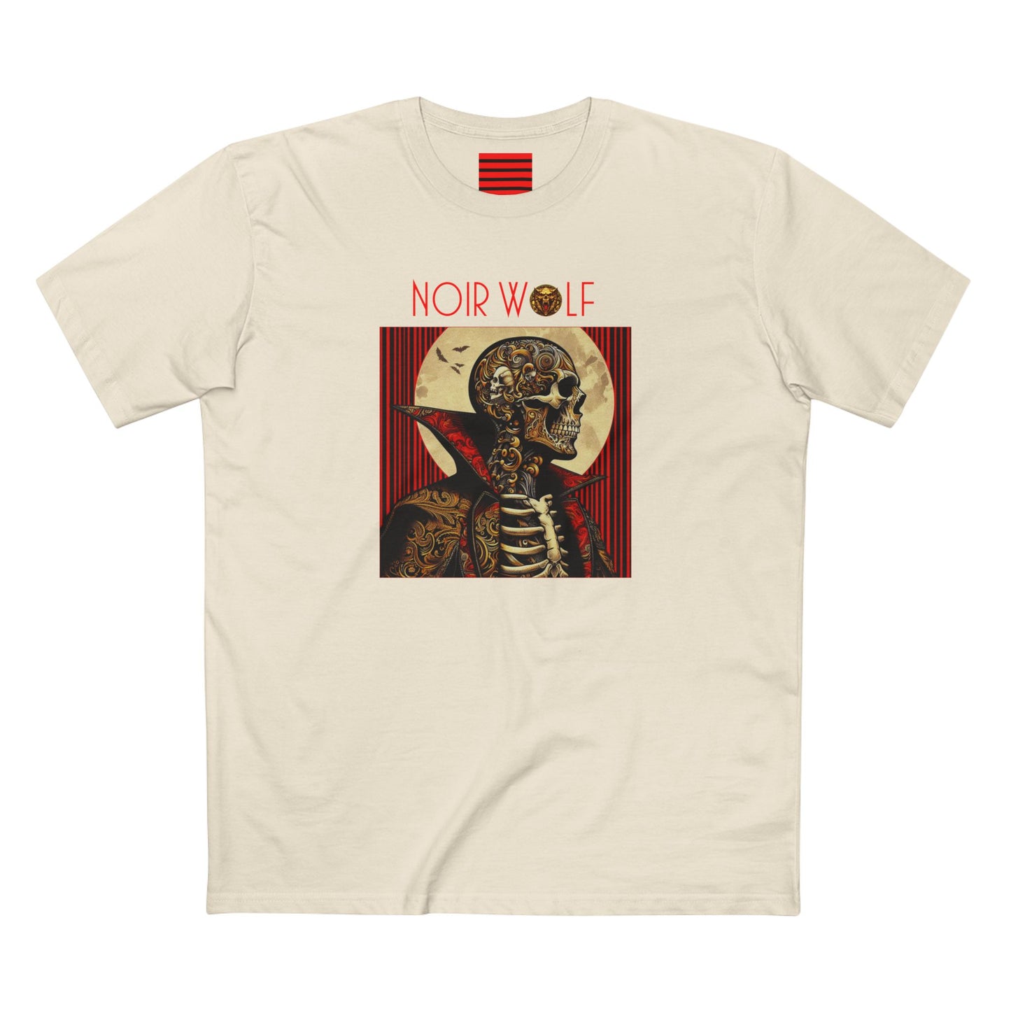 Men's Staple Tee De Opulence By Noir Wolf Natural