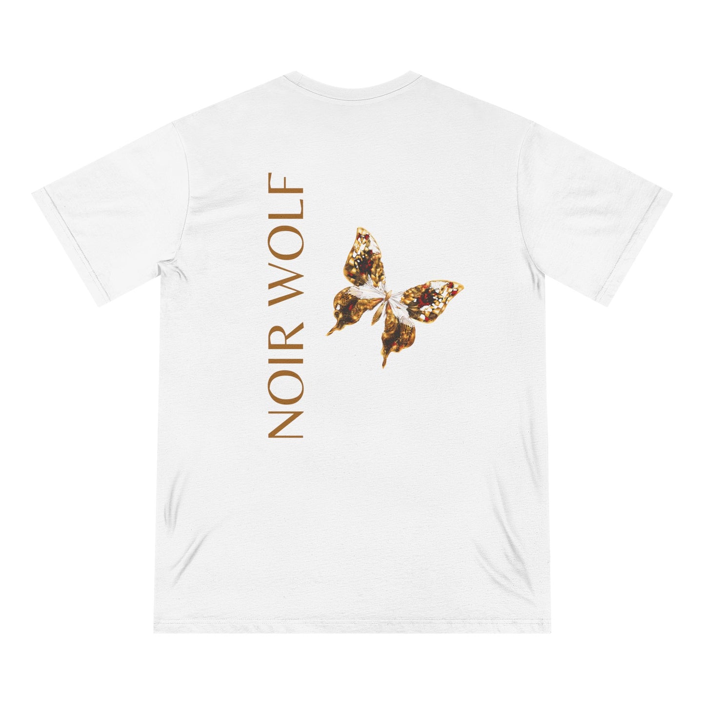 Luxury Art Tee - 'De Opulence' & 'Noir Wolf' Design - Organic Cotton T-Shirt