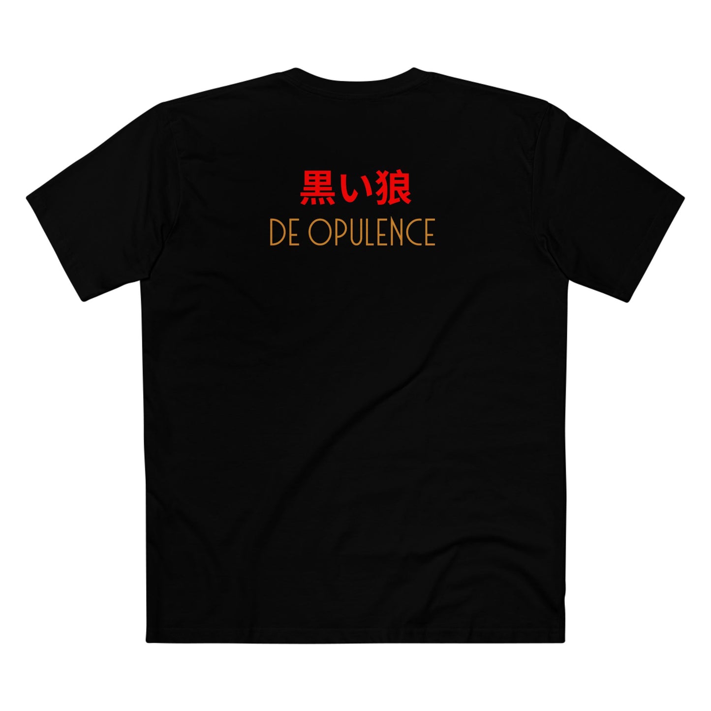 Men's Staple Tee De Opulence By Noir Wolf