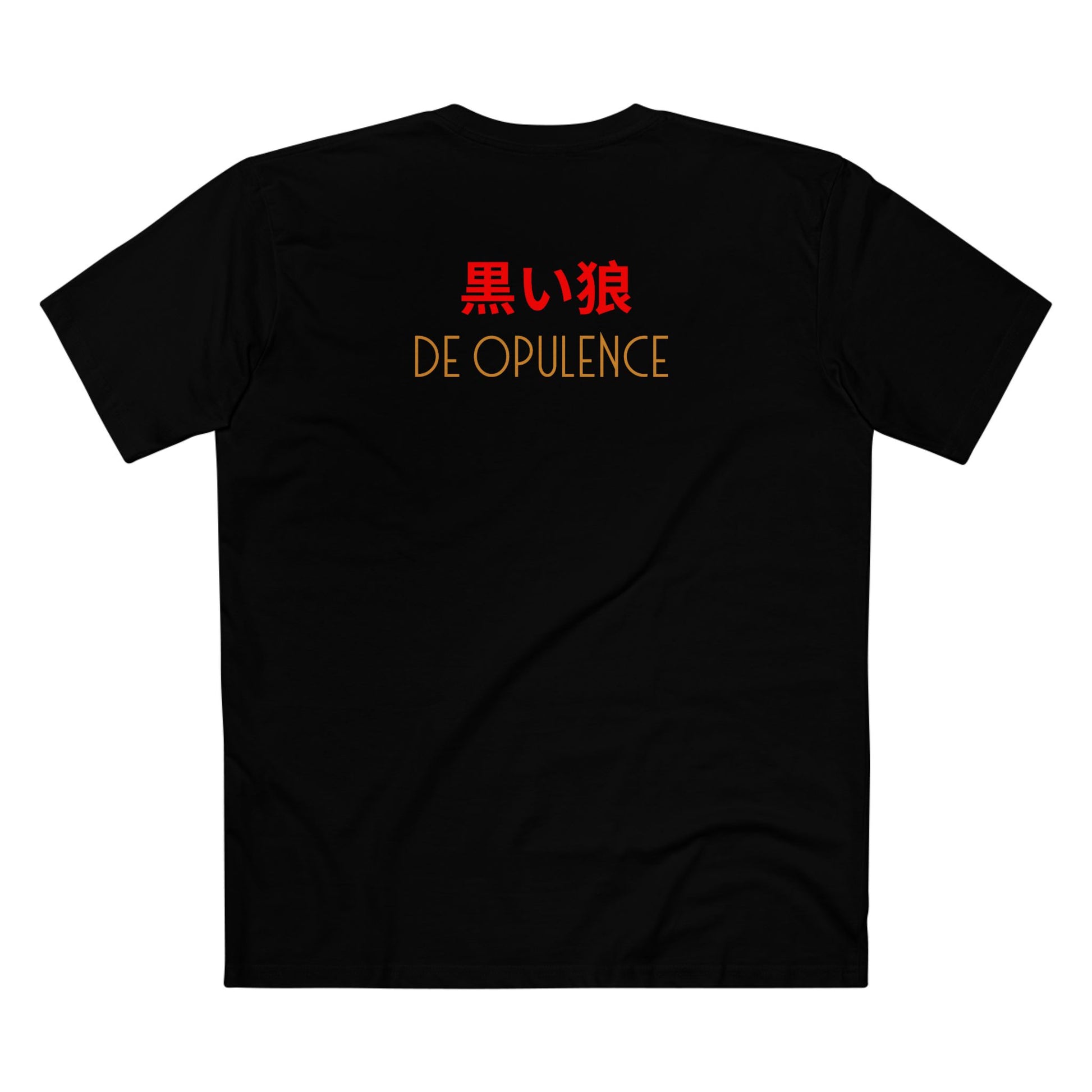 Men's Staple Tee De Opulence By Noir Wolf