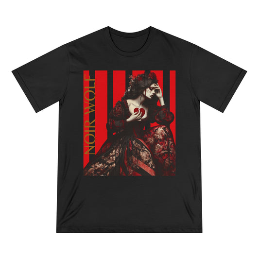 Organic Staple T-shirt NOIR WOLF