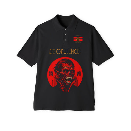 Men's Piqué Polo De Opulence Black