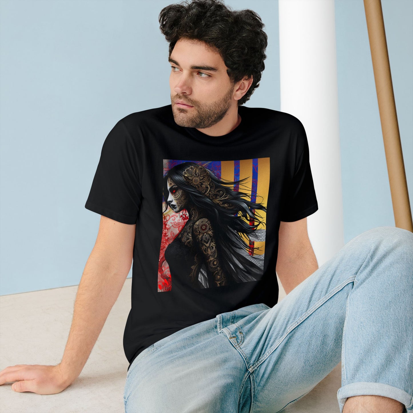 Organic Staple T-shirt De Opulence by Noir Wolf