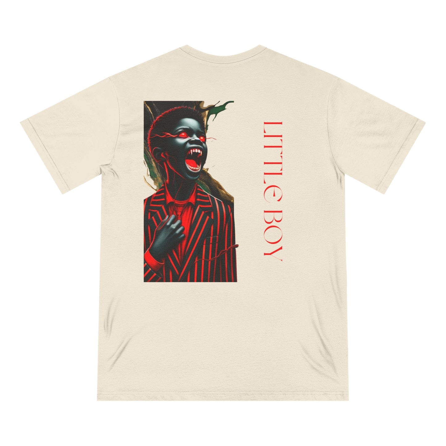 Edgy Graphic T-Shirt - "Noir Wolf" & "Little Boy" Design