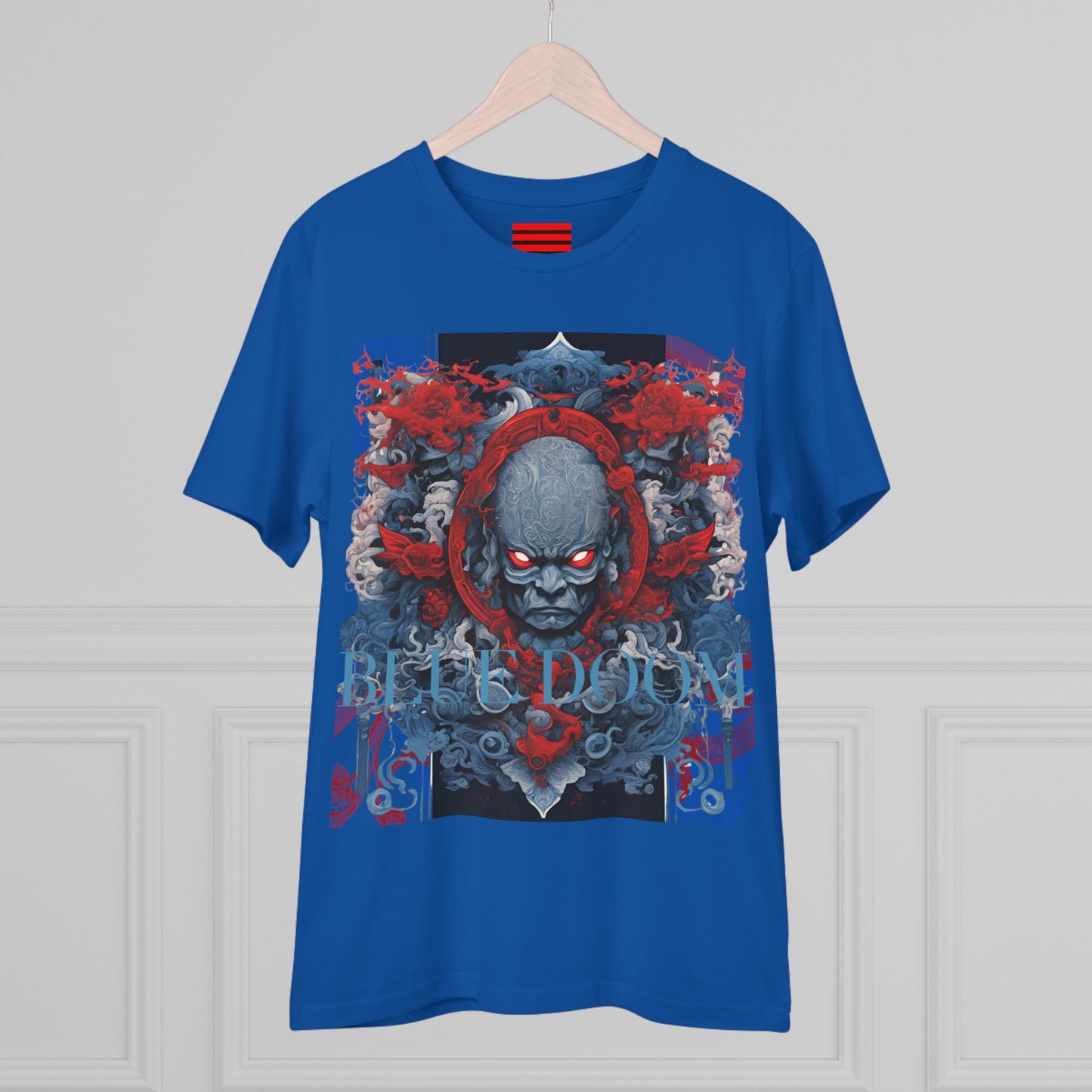 Organic Creator T-shirt - Unisex Blue Doom by Noir Wolf