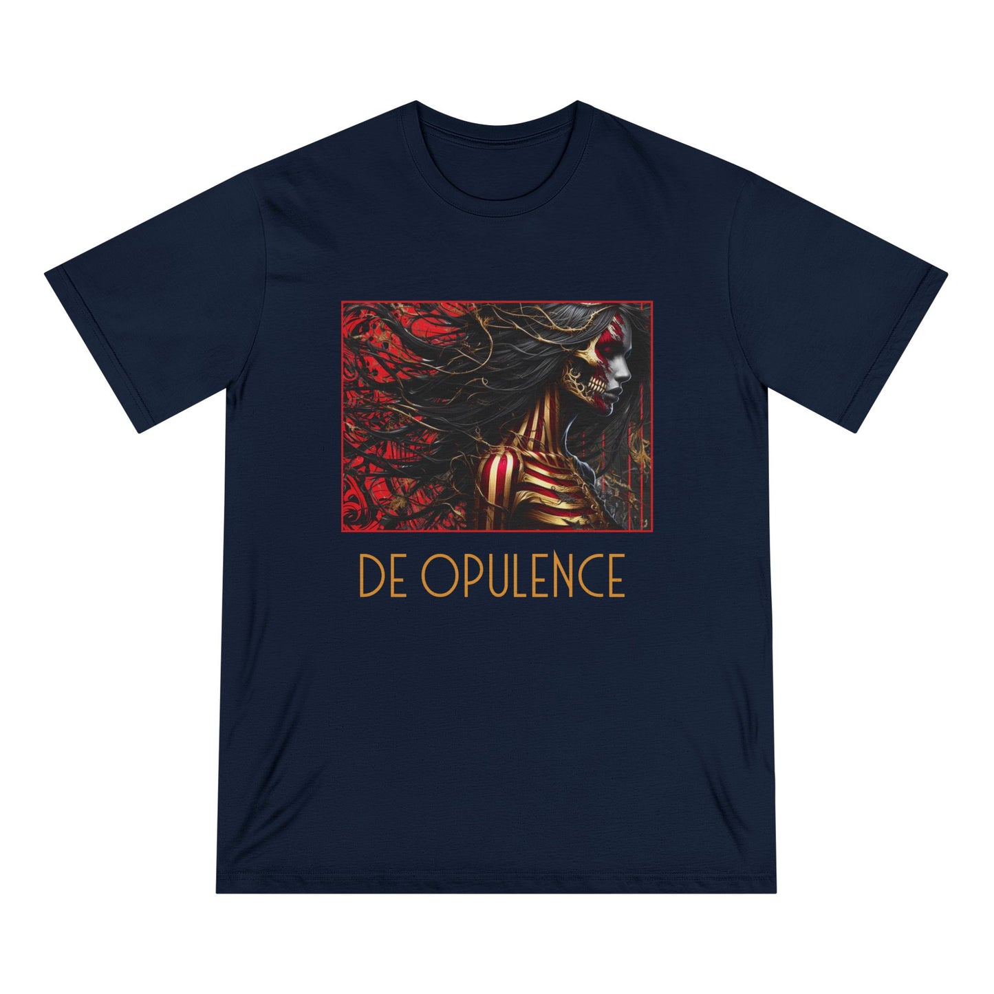 Organic Staple T-Shirt - DE OPULENCE & NOIR WOLF Graphic Tees for Art Lovers