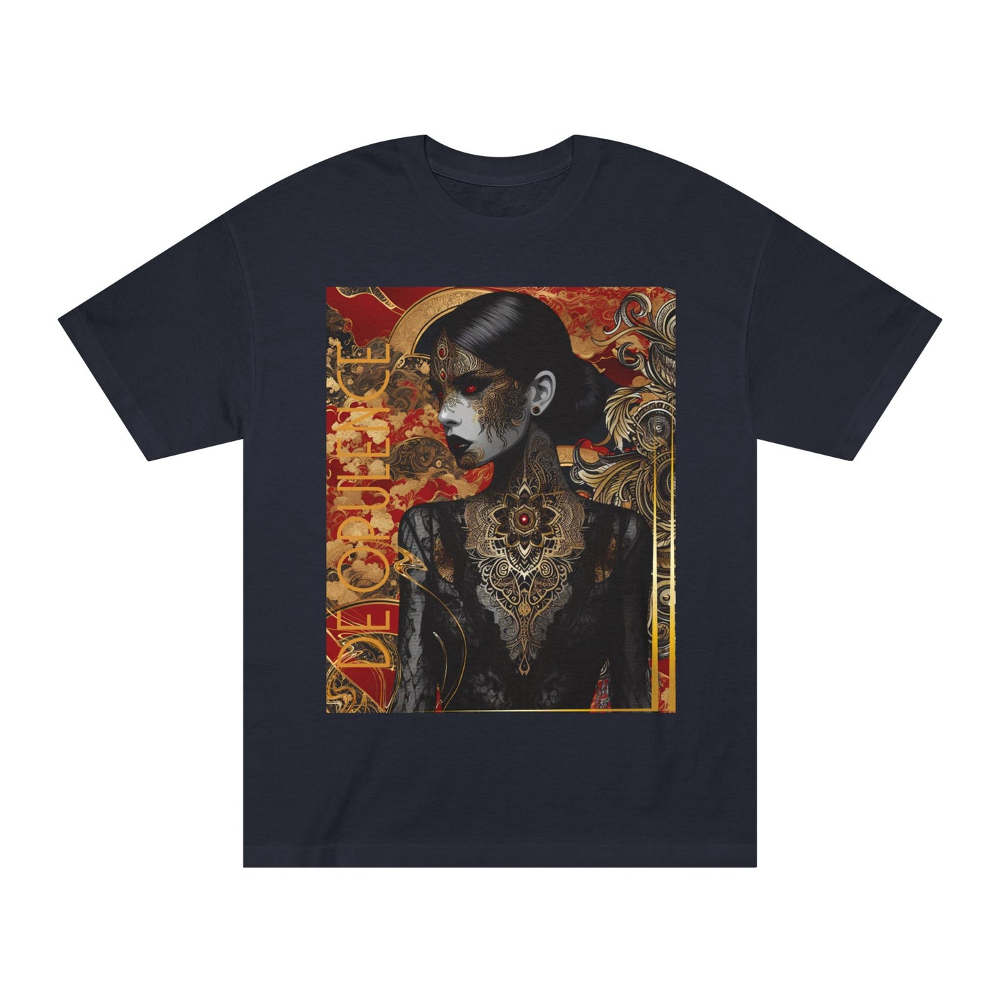 Unisex Classic Tee De Opulence by Noir Wolf