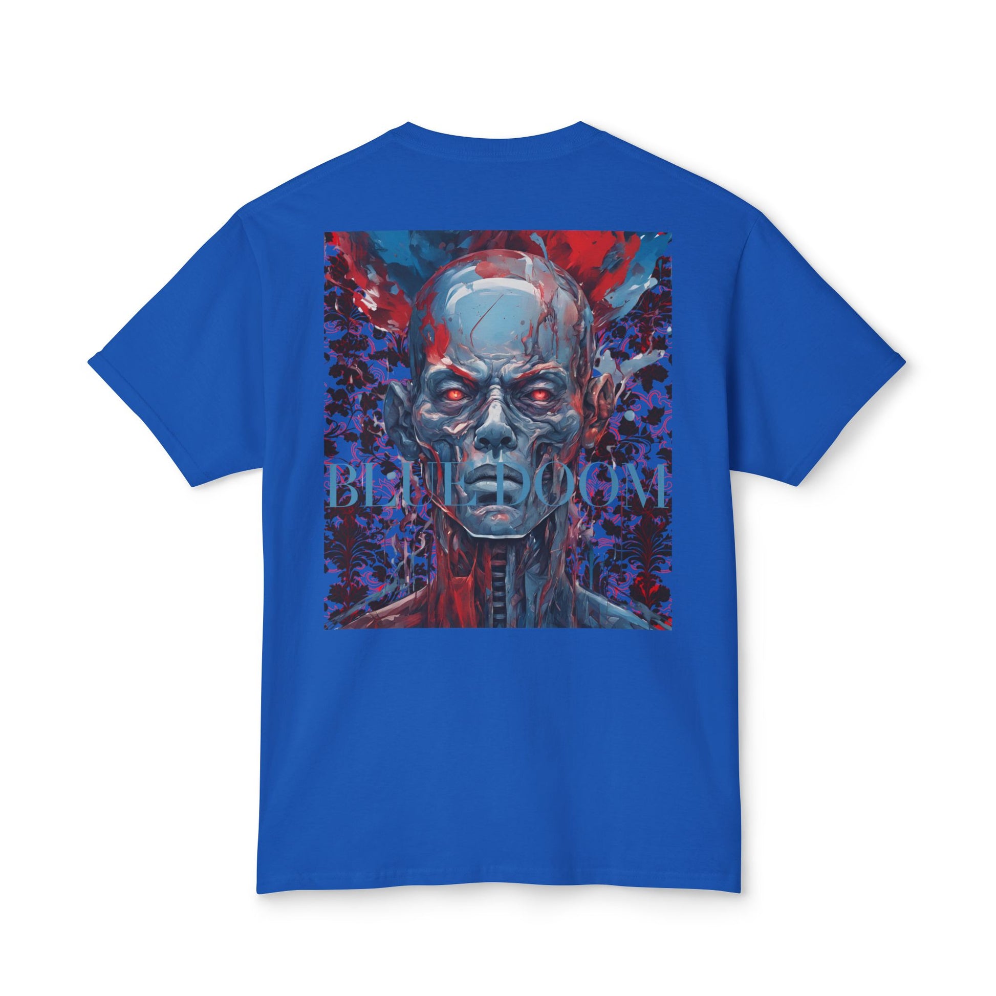 HD Cotton™ T-shirt Blue Doom by Noir Wolf Cotton™ T-shirt