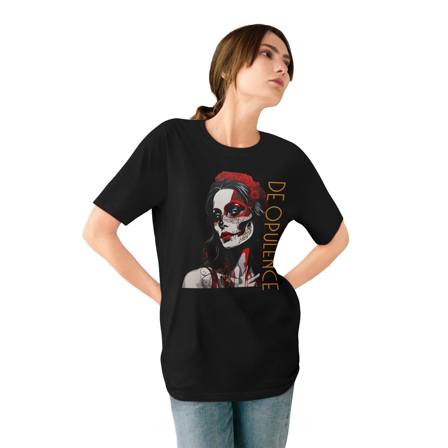 Organic Staple T-shirt De Opulenece by Noir Wolf