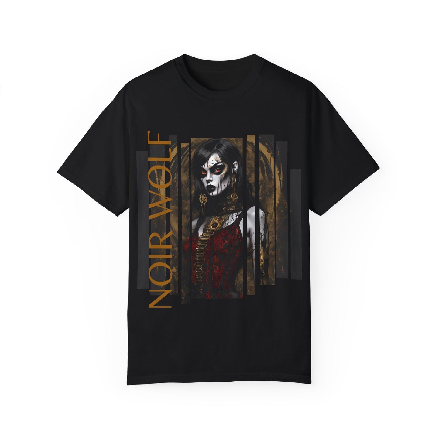 Unisex Garment-Dyed T-shirt De Opulence by Noir Wolf