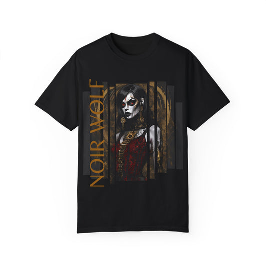 Unisex Garment-Dyed T-shirt De Opulence by Noir Wolf