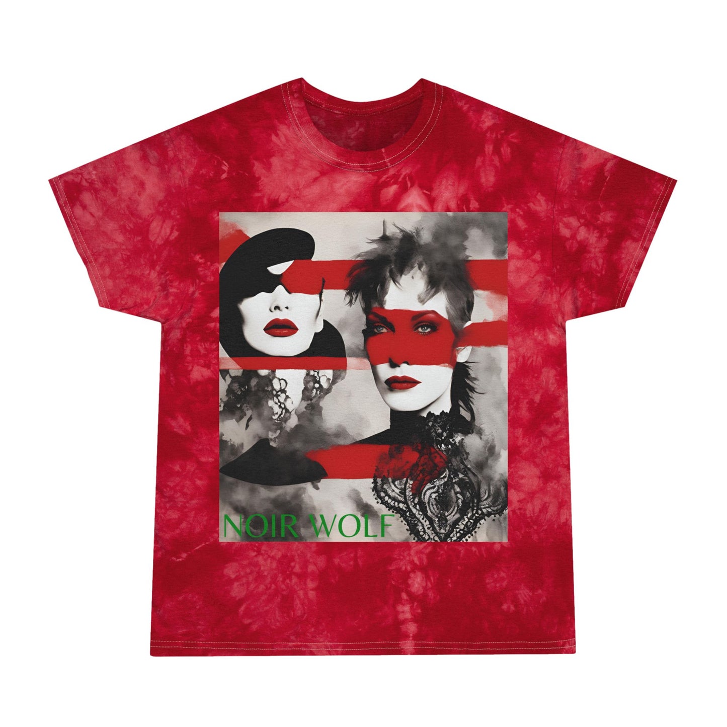 Tie-Dye Tee, Crystal Red
