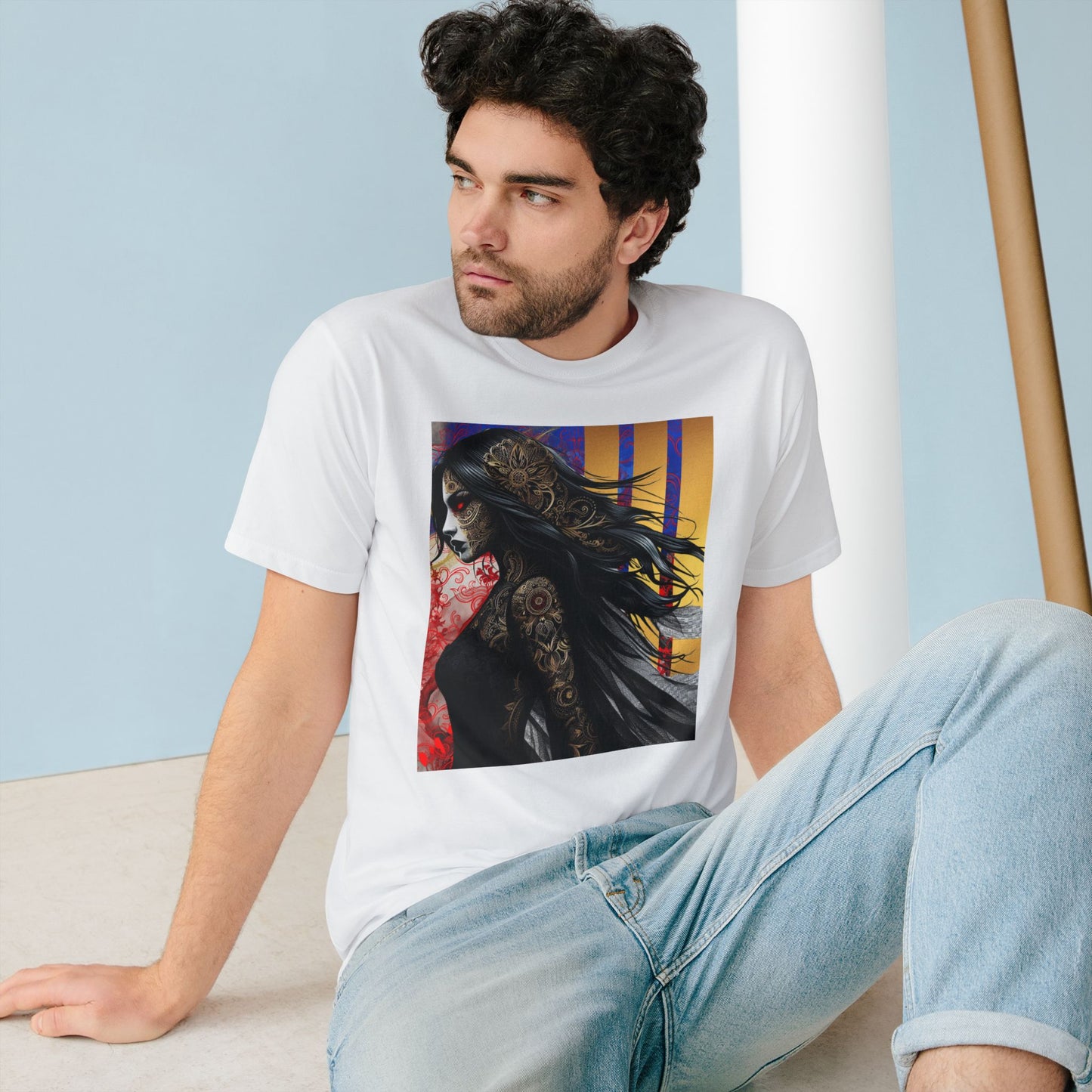 Organic Staple T-shirt De Opulence by Noir Wolf