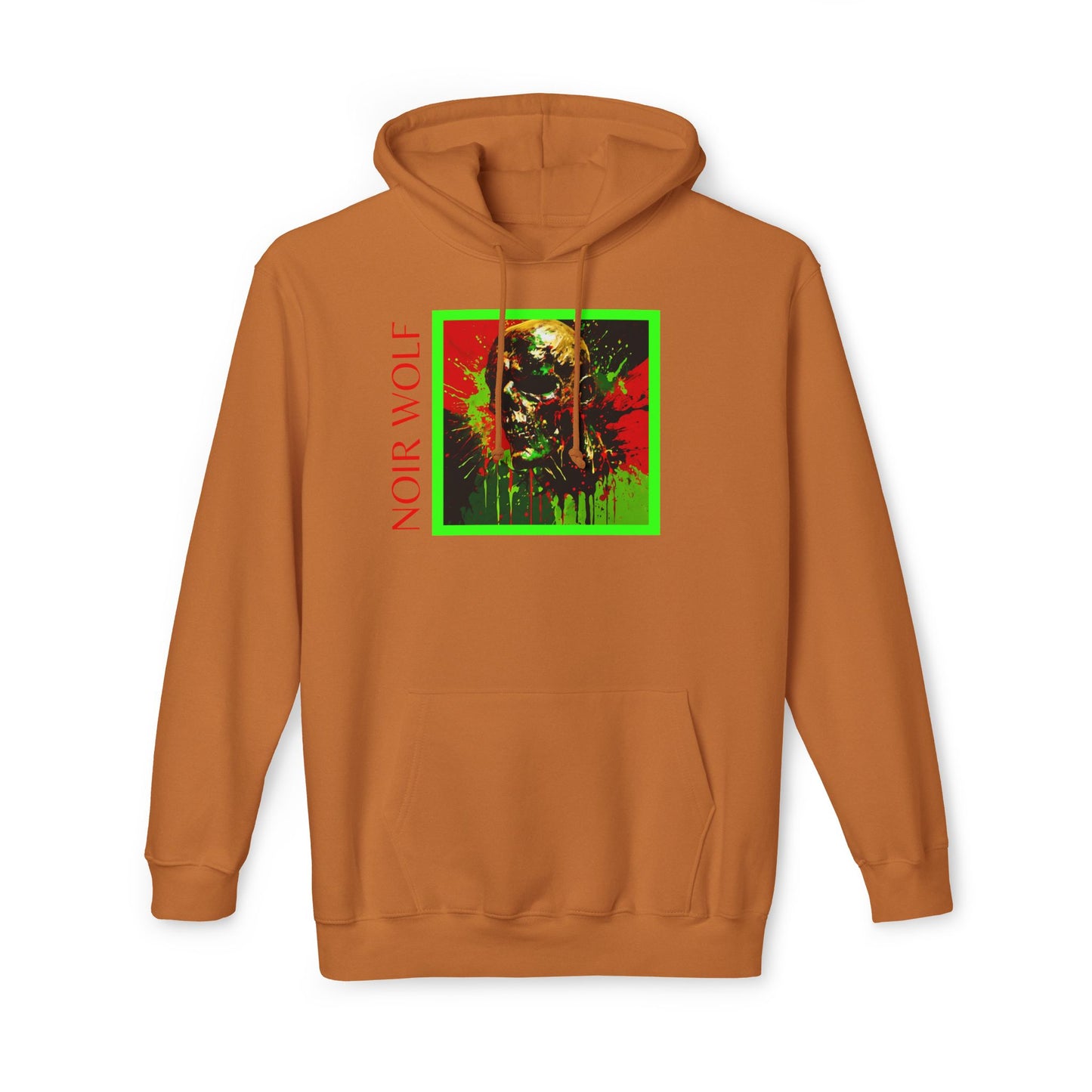 Vibrant Unisex Hooded Sweatshirt - Noir Wolf & De Opulence Designs