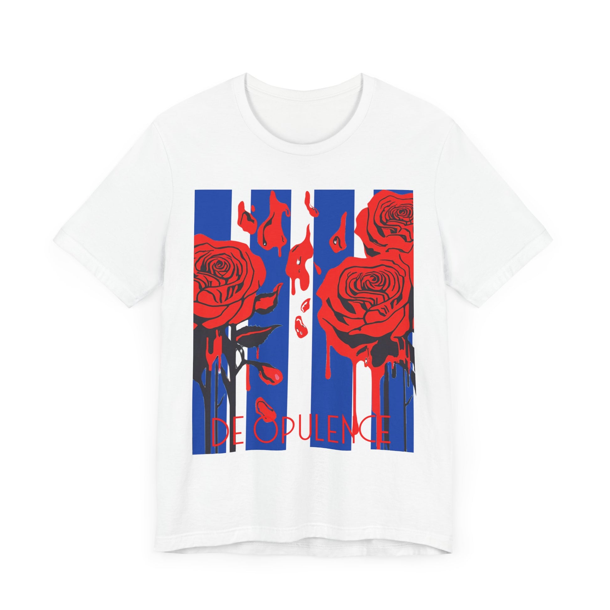 Unisex Jersey Short Sleeve Tee De Opulence by Noir Wolf