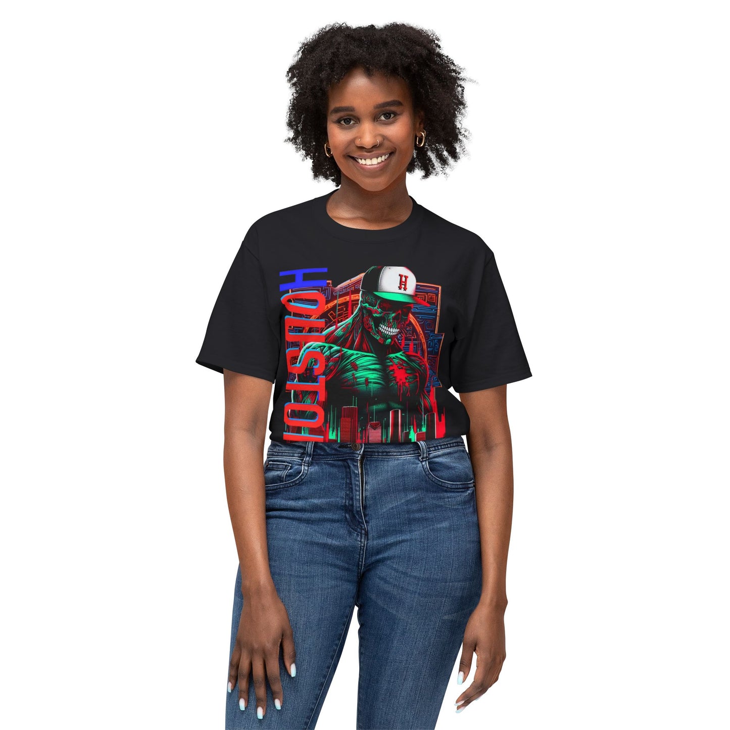 Unisex HD Cotton™ T-shirt Houston Noir Wolf