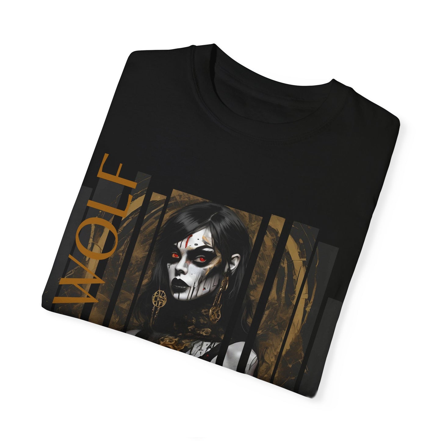 Unisex Garment-Dyed T-shirt De Opulence by Noir Wolf