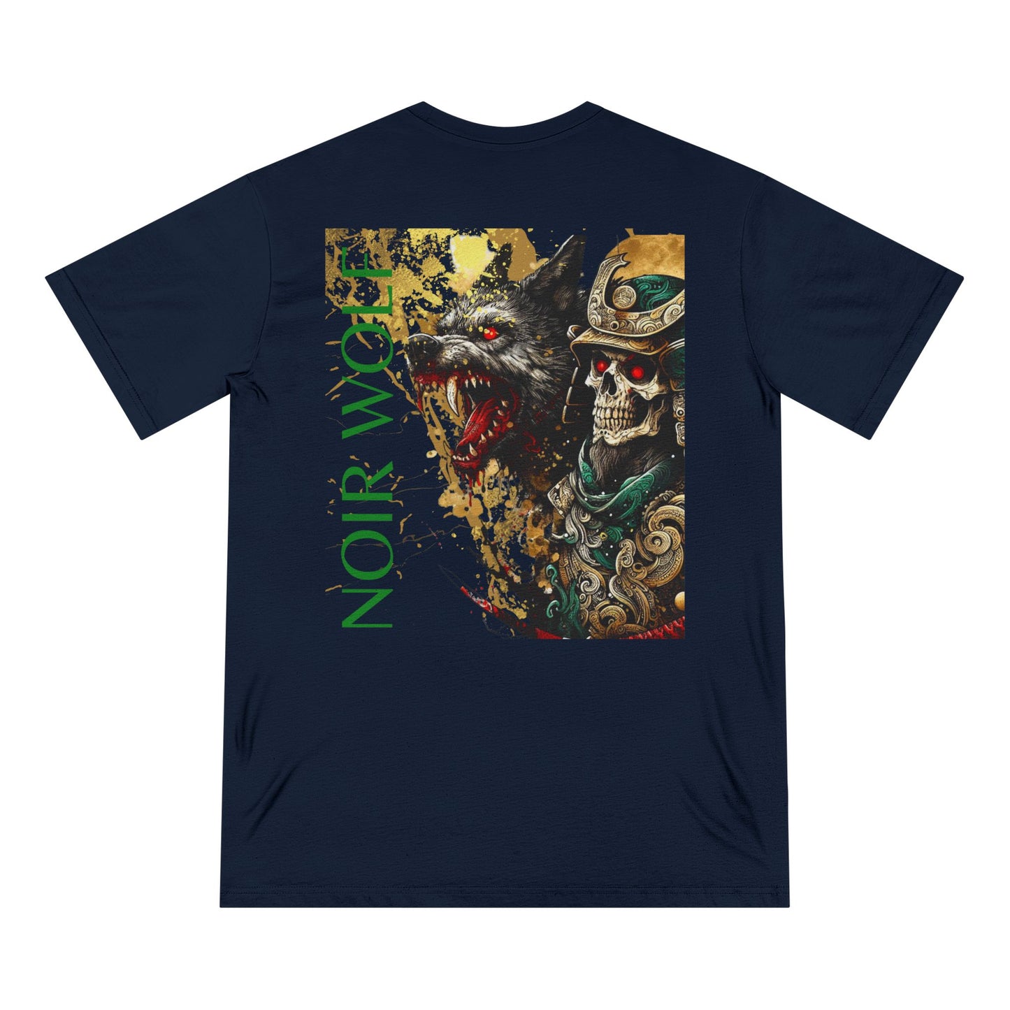 Unique Graphic Organic T-Shirt - De Opulence & Noir Wolf Designs