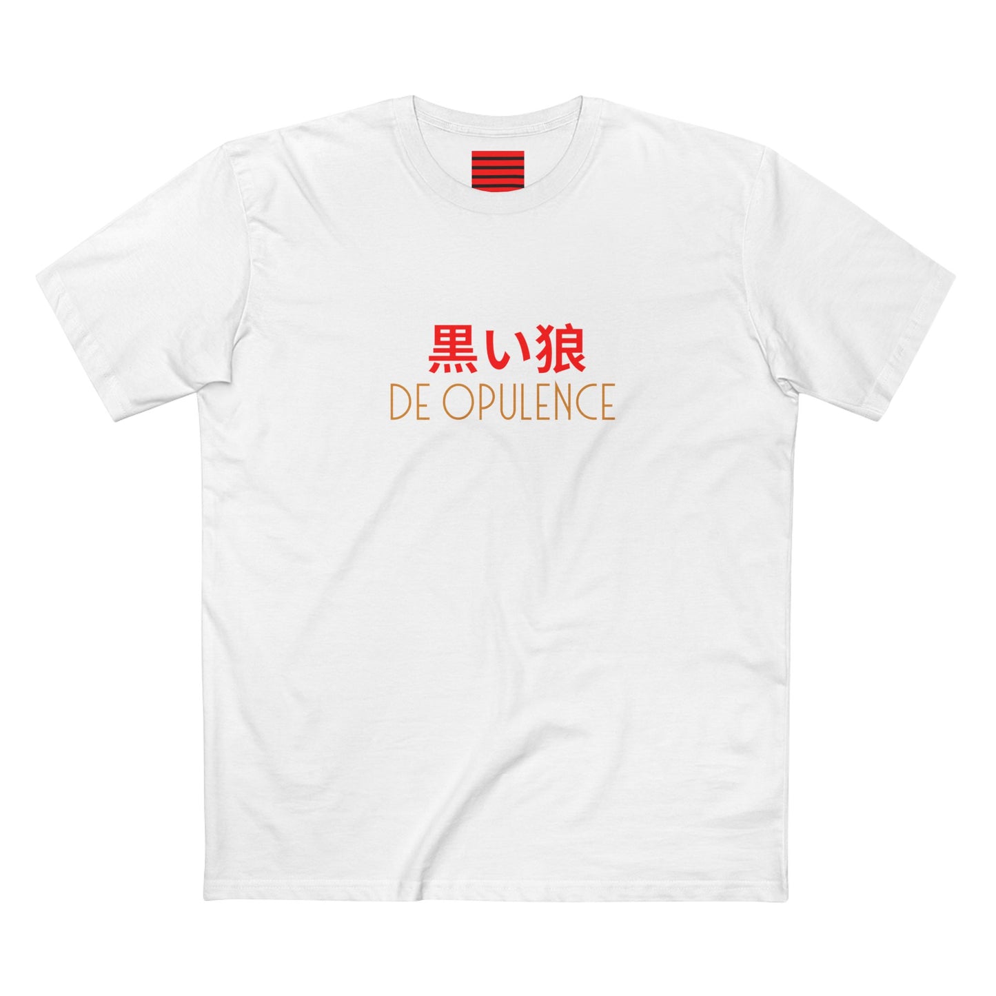Men's Staple Tee De Opulence White