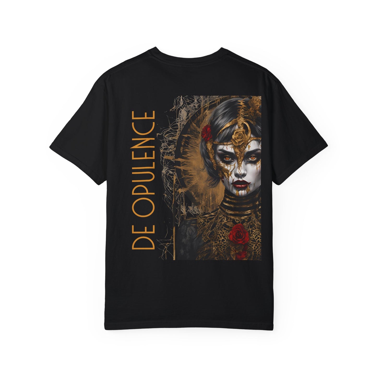 Unisex Garment-Dyed T-shirt De Opulence by Noir Wolf