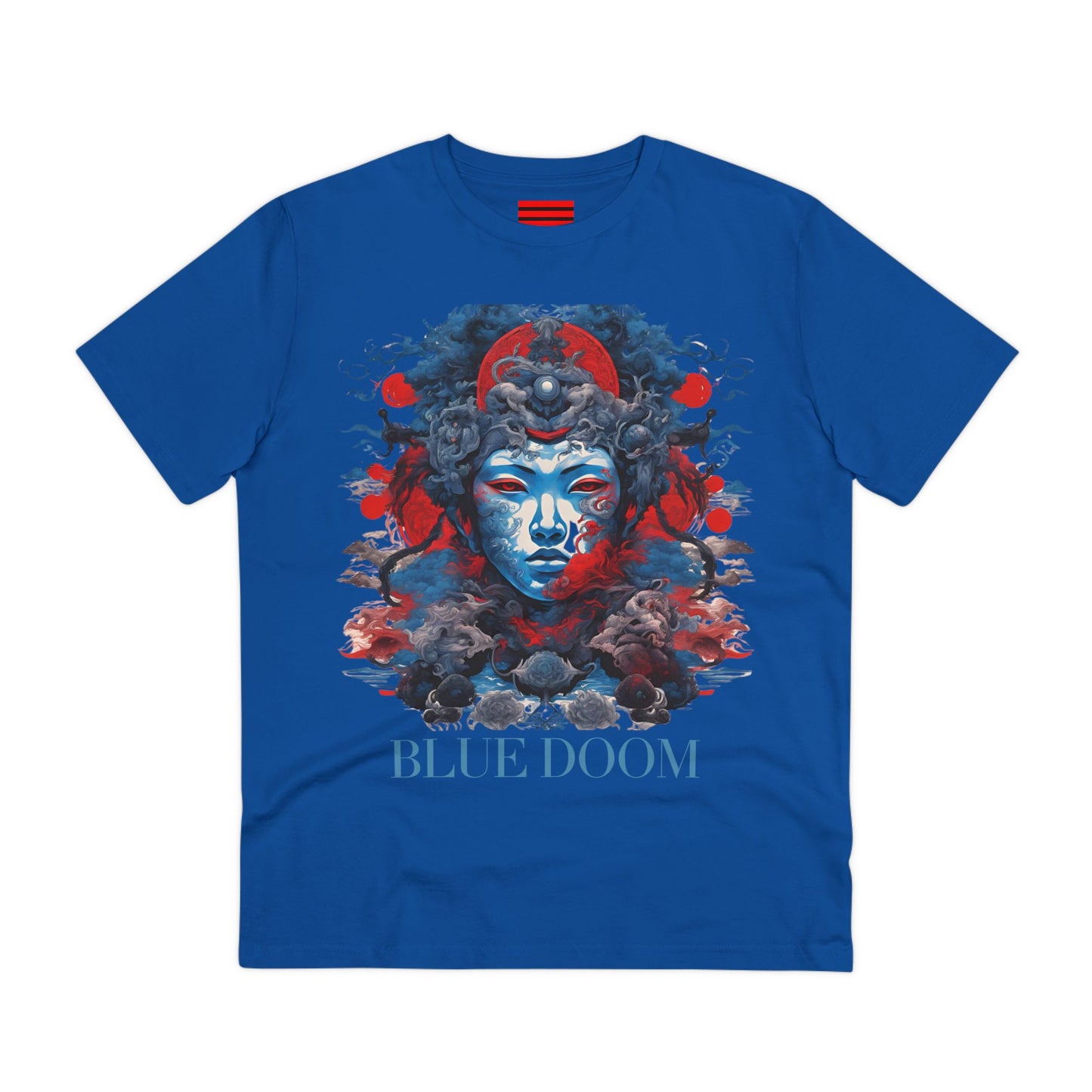 Organic Creator T-shirt - Unisex Blue Doom by Noir Wolf