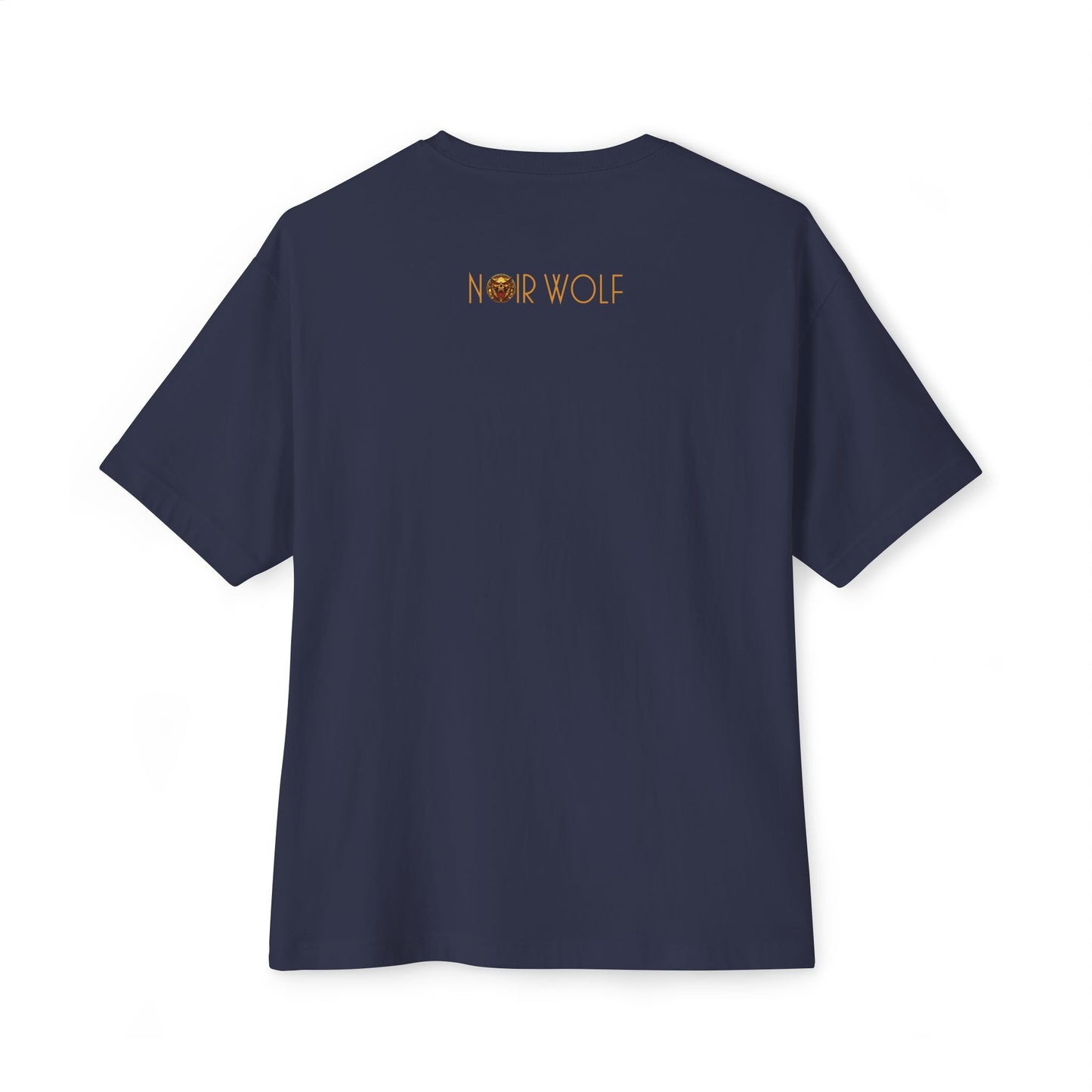 Unisex Oversized Boxy Tee De Opulence by Noir Wolf the style of grace
