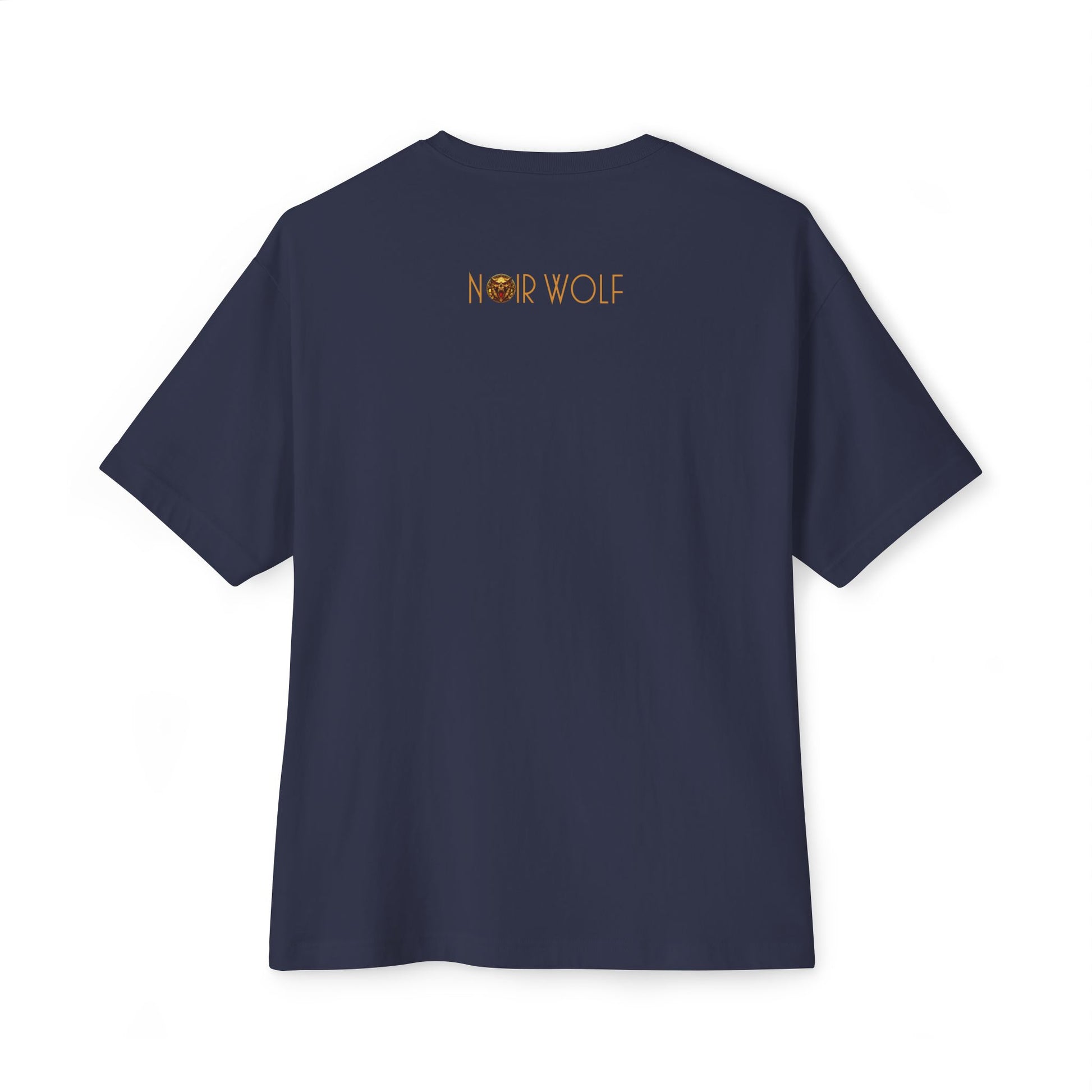 Unisex Oversized Boxy Tee De Opulence by Noir Wolf the style of grace