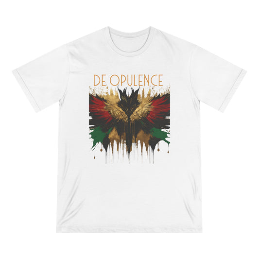 Organic Graphic T-Shirt - DE OPULENCE & NOIR WOLF Designs