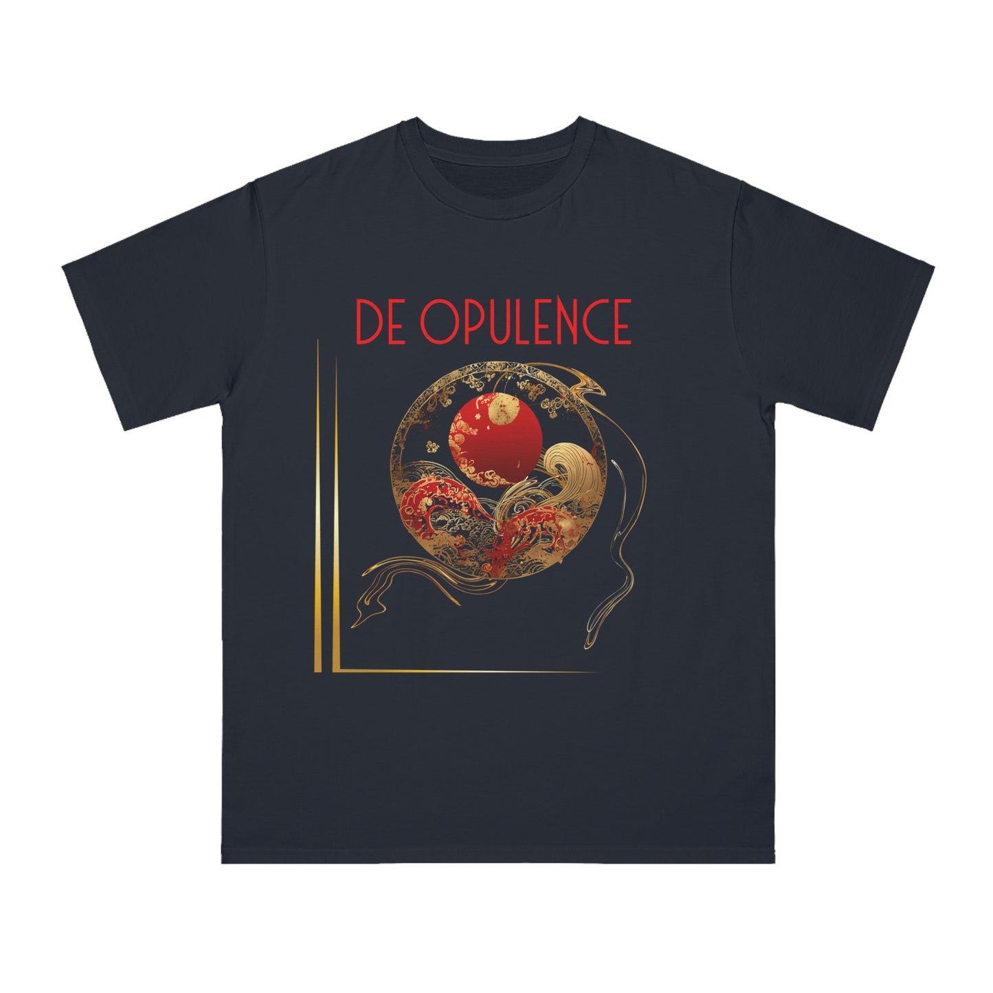 Organic Unisex Classic T-Shirt De Opulence by Noir Wolf