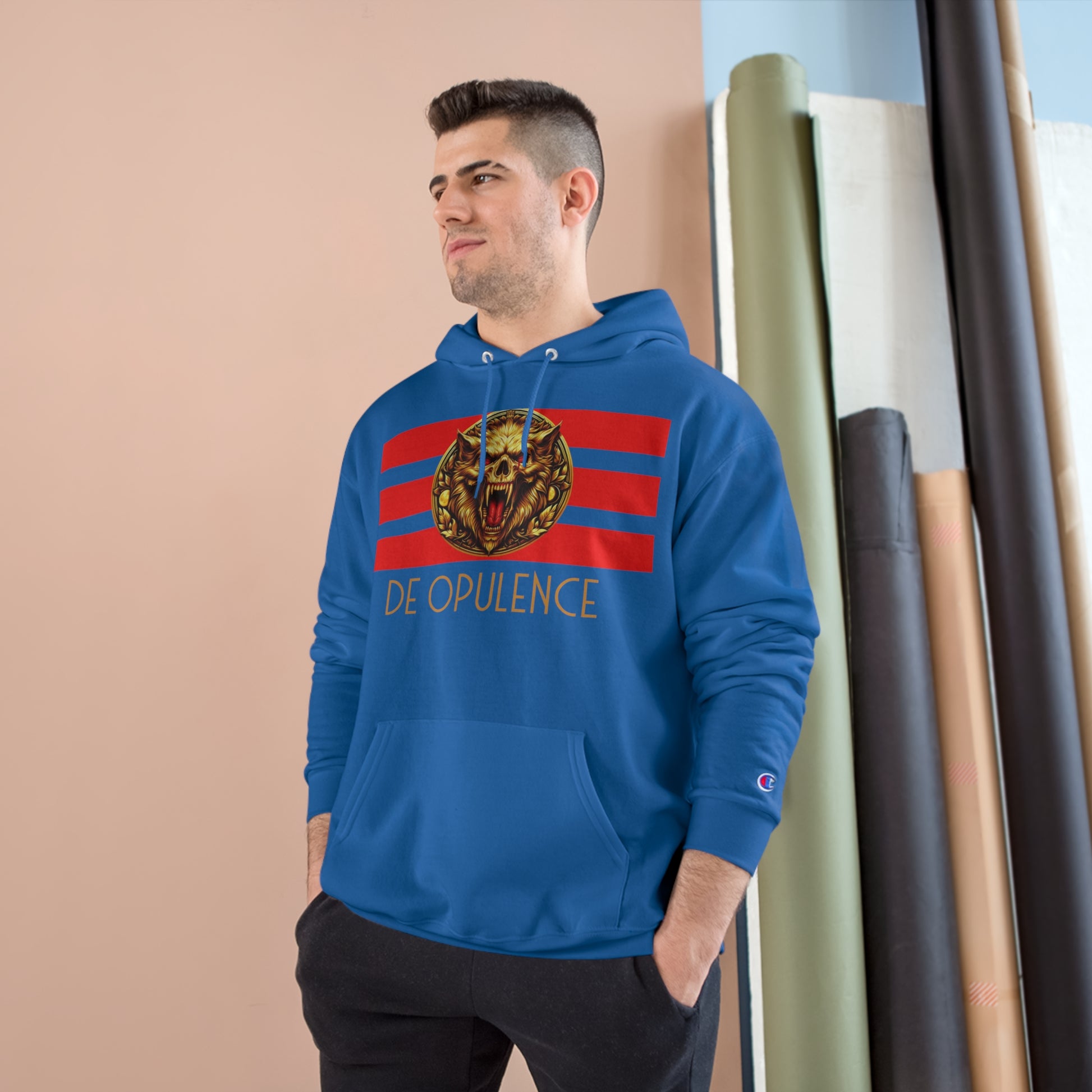 Champion Hoodie De Opulence by Noir Wolf