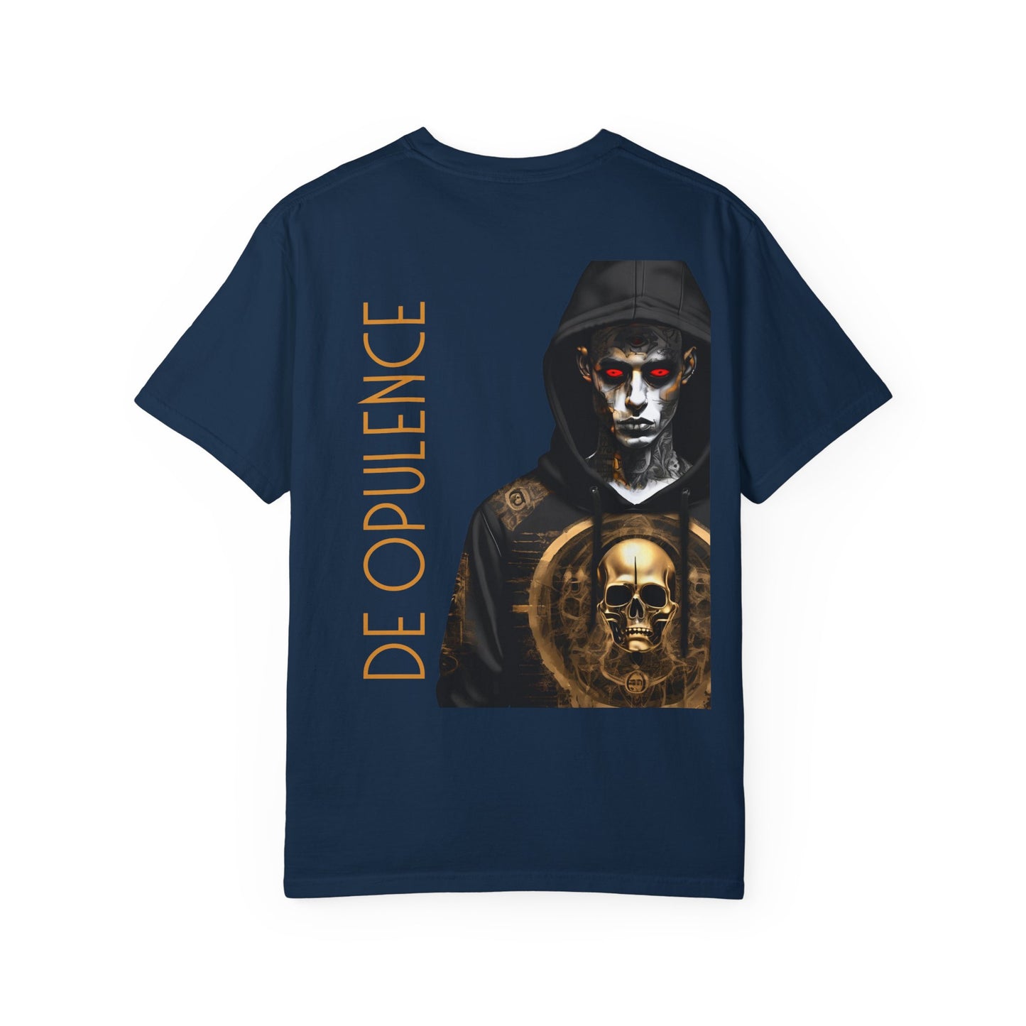 Unisex Garment-Dyed T-shirt De Opluence by Noir Wolf