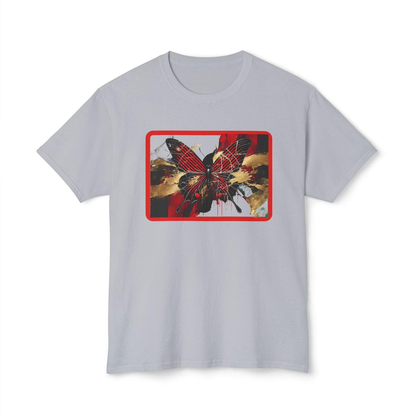 Colorful Butterfly Art Unisex T-Shirt - Unique Graphic Tee for Nature Lovers