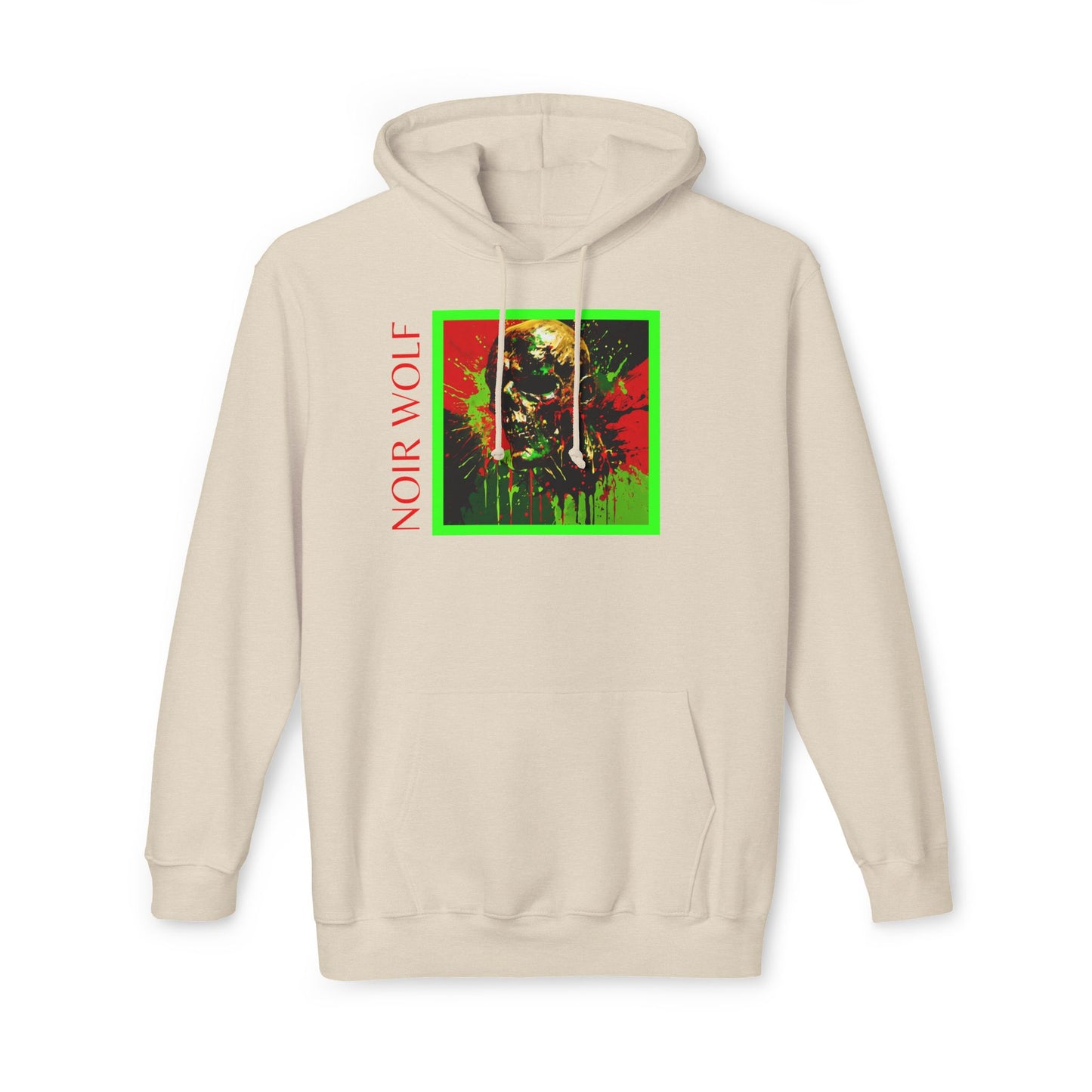 Vibrant Unisex Hooded Sweatshirt - Noir Wolf & De Opulence Designs