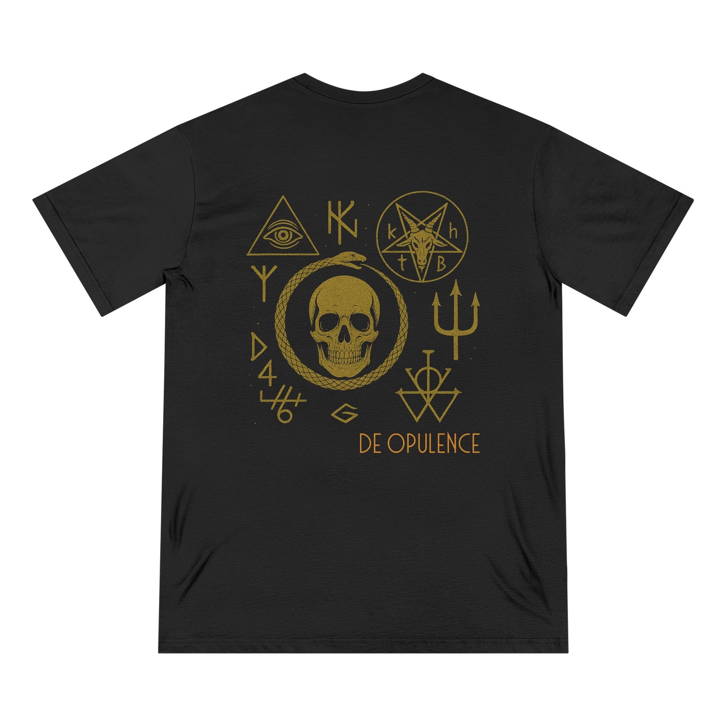 Gothic Graphic T-Shirt - 'I Am Death' & Skull Design for Alternative Fashion