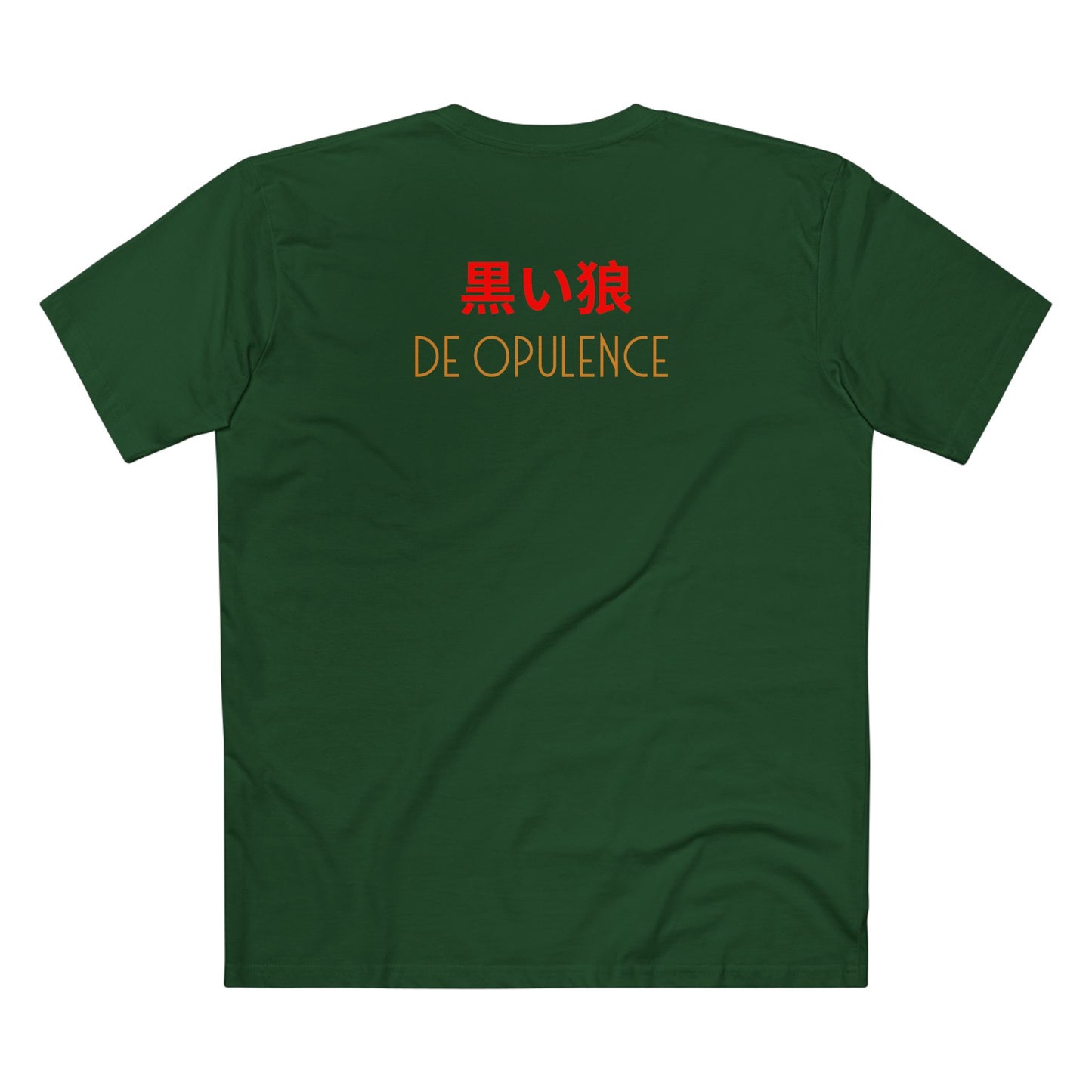 Men's Staple Tee De Opulence By Noir Wolf