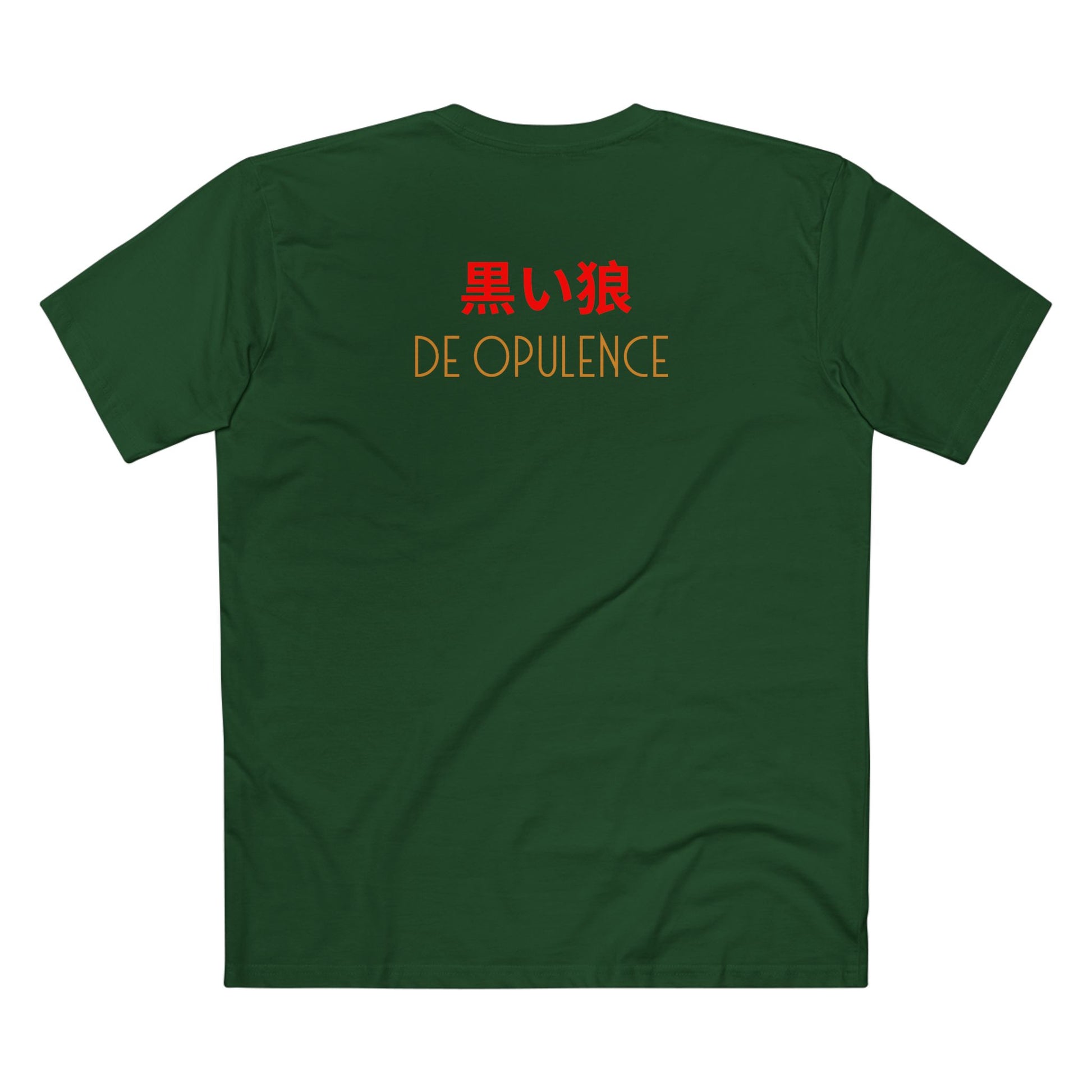 Men's Staple Tee De Opulence By Noir Wolf