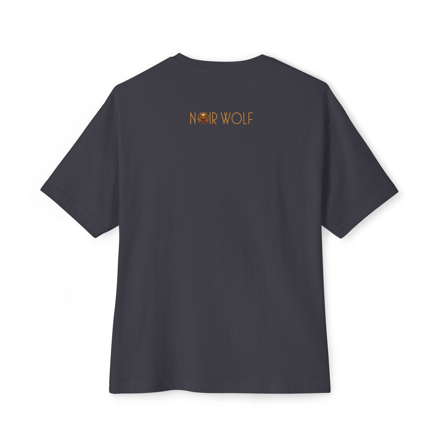 Unisex Oversized Boxy Tee De Opulence by Noir Wolf the style of grace
