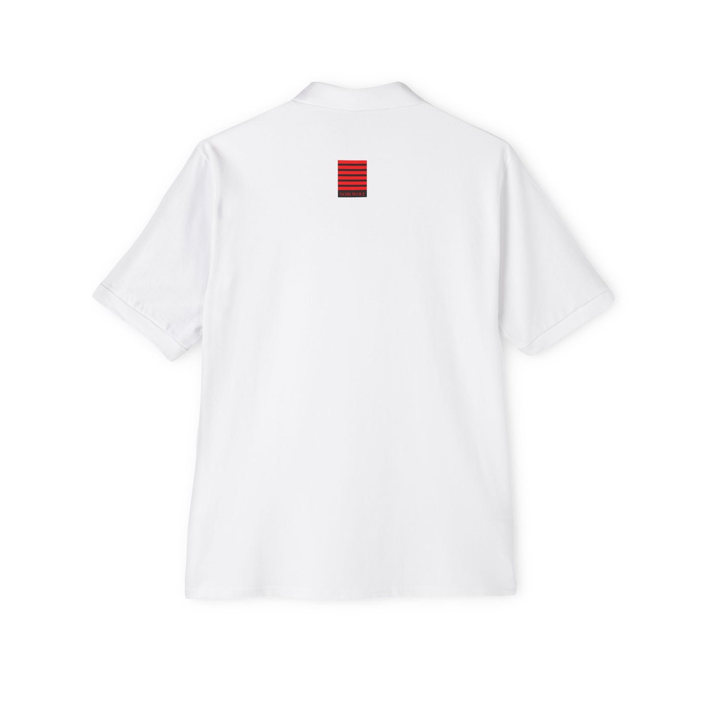 Men's Piqué Polo De Opulence by Noir Wolf