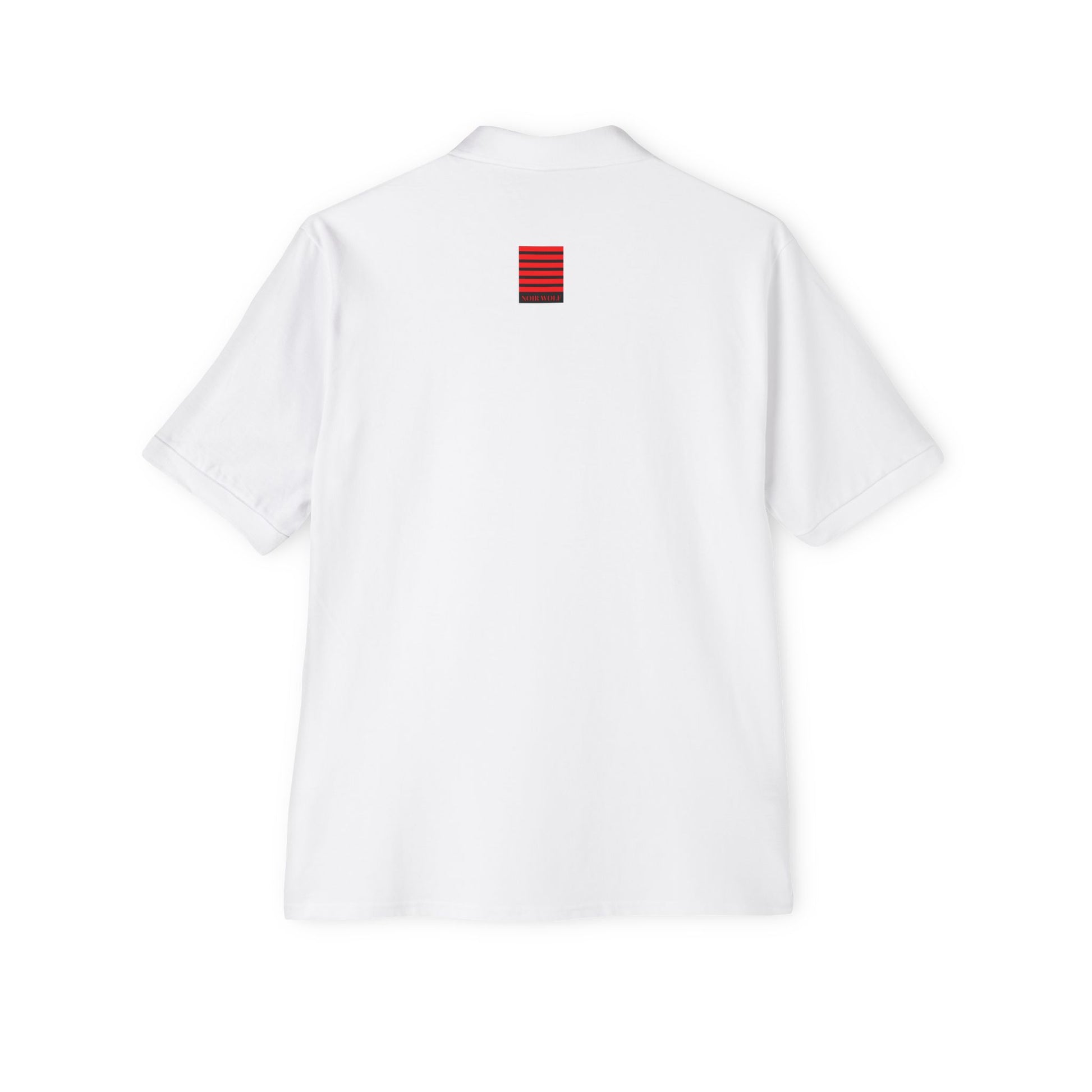 Men's Piqué Polo De Opulence by Noir Wolf