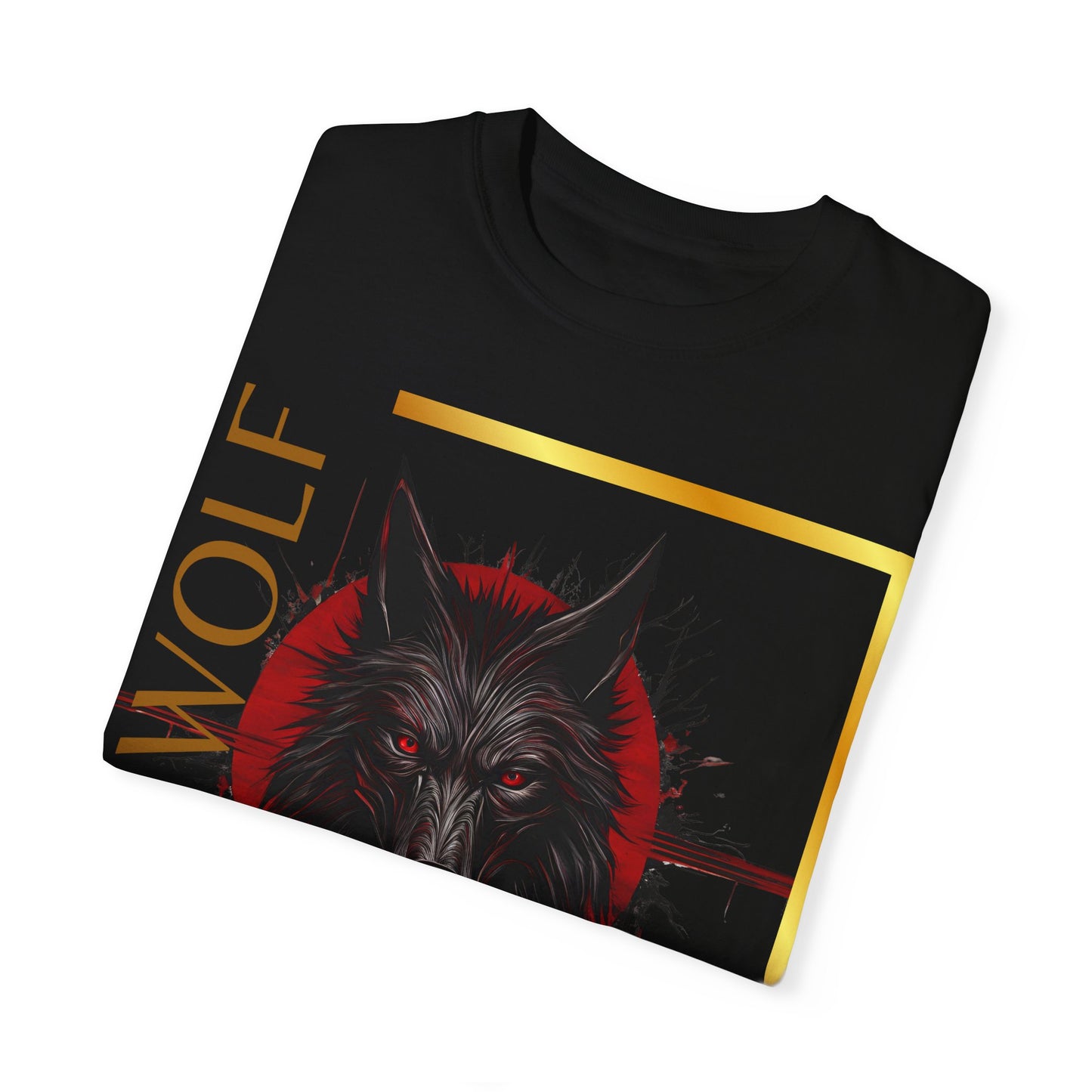Unisex Garment-Dyed T-shirt De Opulence by Noir Wolf