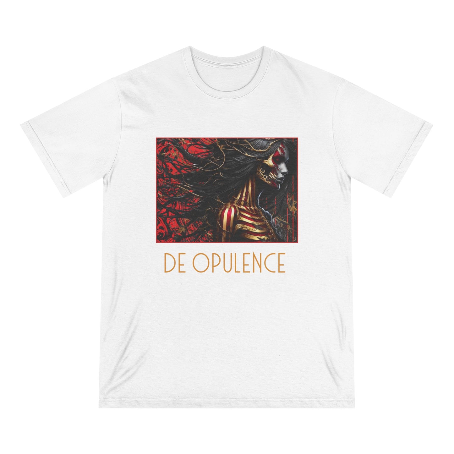 Organic Staple T-Shirt - DE OPULENCE & NOIR WOLF Graphic Tees for Art Lovers