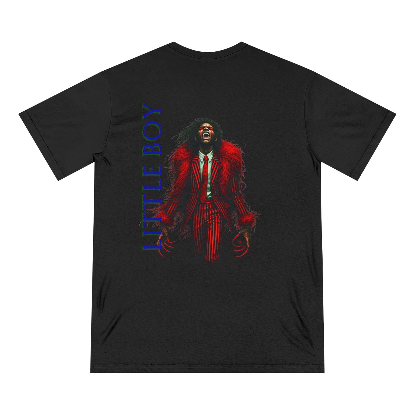 Organic Staple T-shirt little boy on the porch