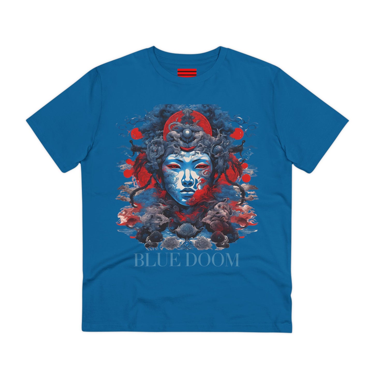 Organic Creator T-shirt - Unisex Blue Doom by Noir Wolf